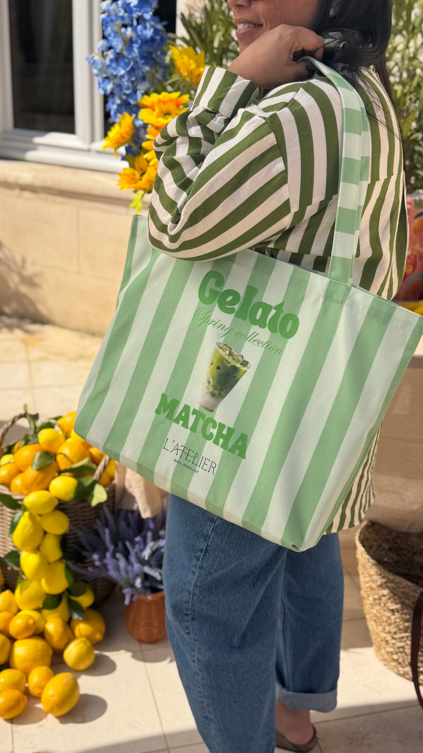 Tote bag - GELATO MATCHA