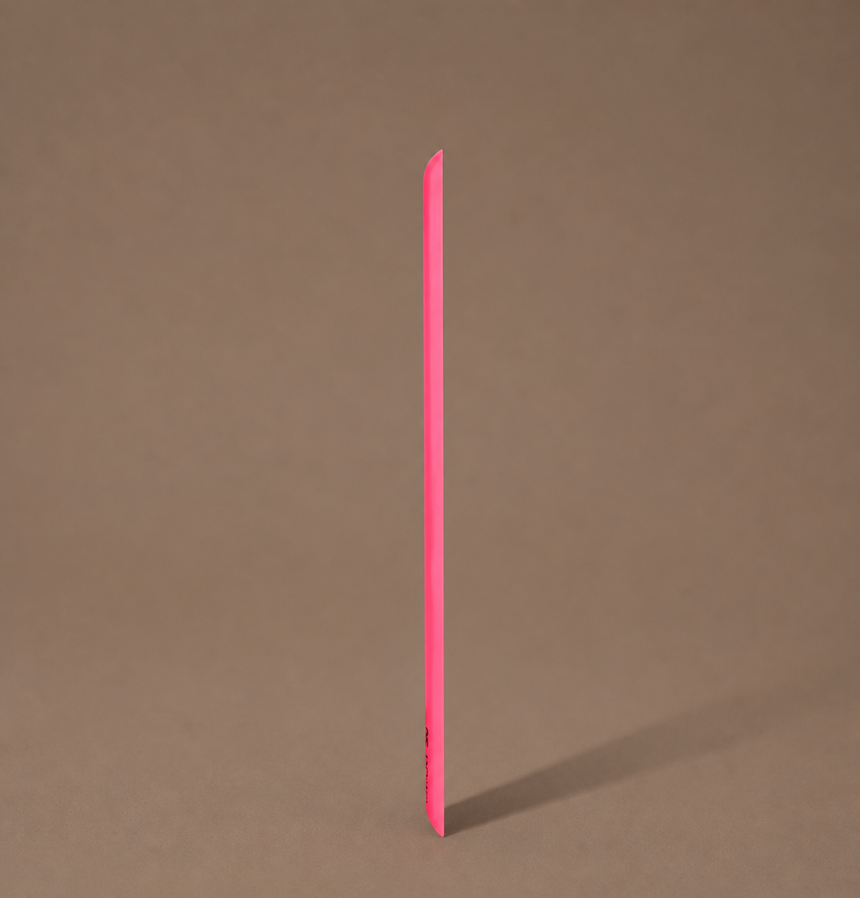 Straight plastic slanted nail file (base) EXPERT 20