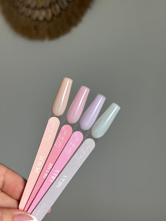 Nude top coat - Milky