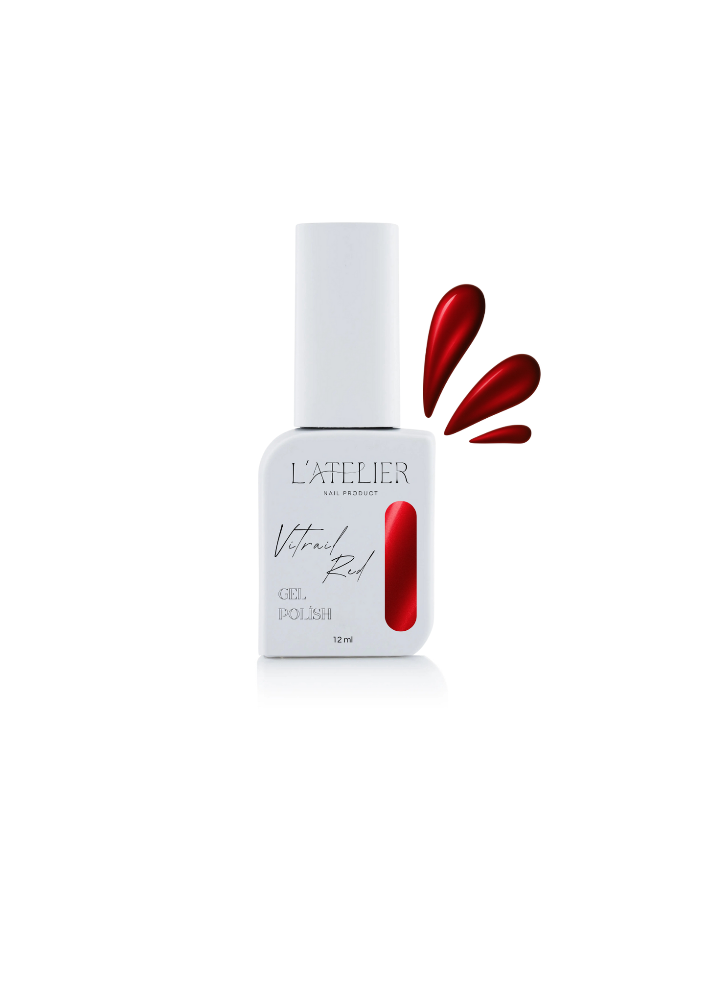 Vernis semi-permanent Vitrail Red