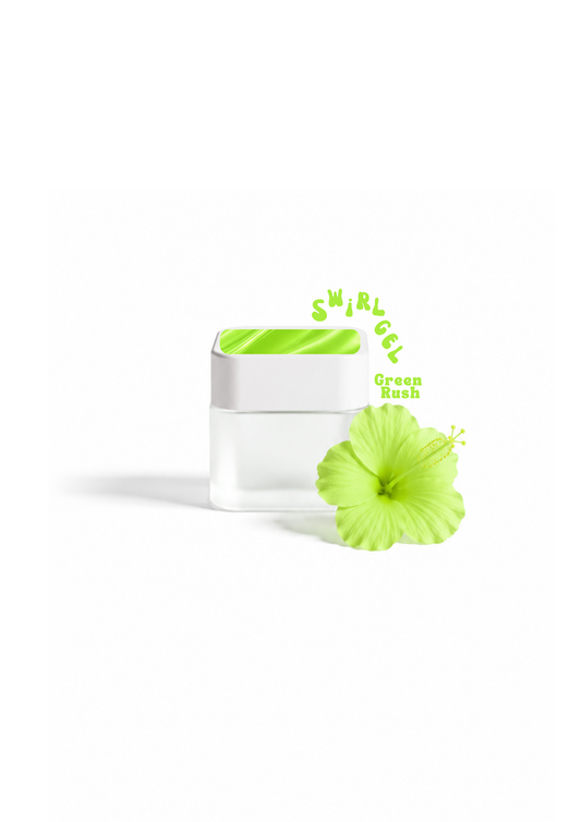Swirl 3D - Green rush