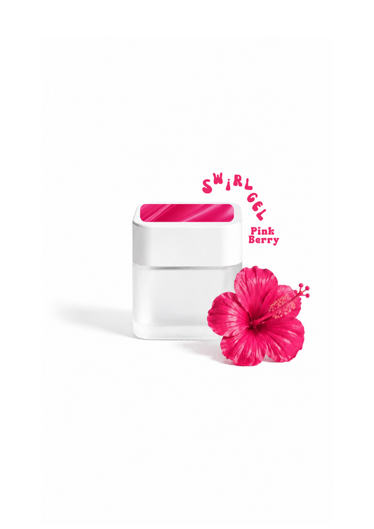 Swirl 3D - Pink berry