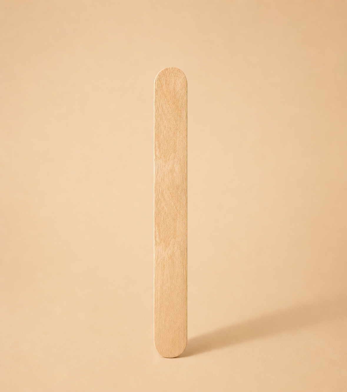 Straight disposable wooden nail file (base) EXPERT 20 (50 pcs)