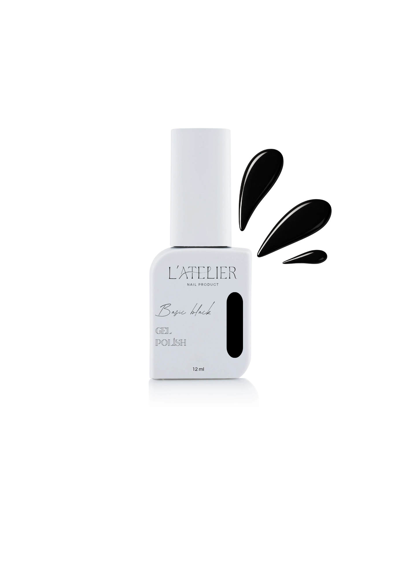 Vernis semi-permanent - Basic black