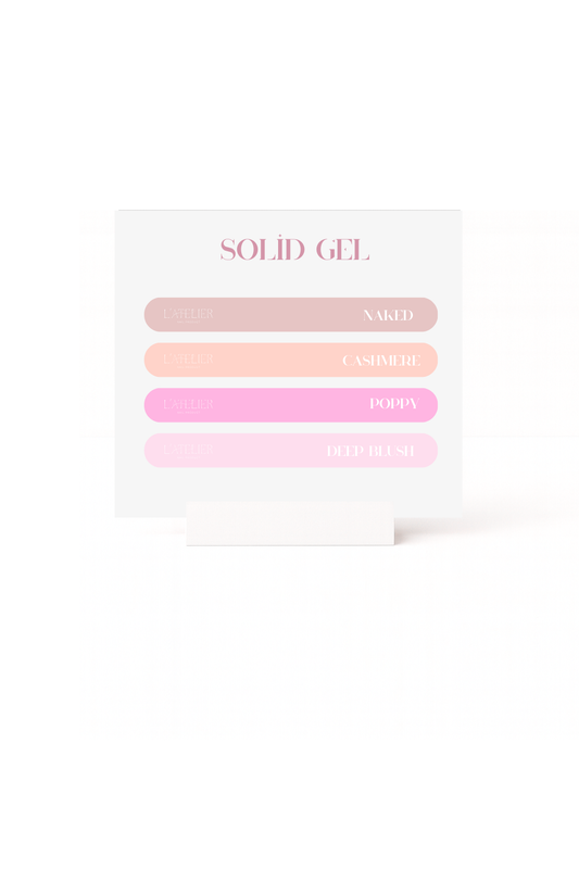 Stickers nuancier - Solid gel (New)