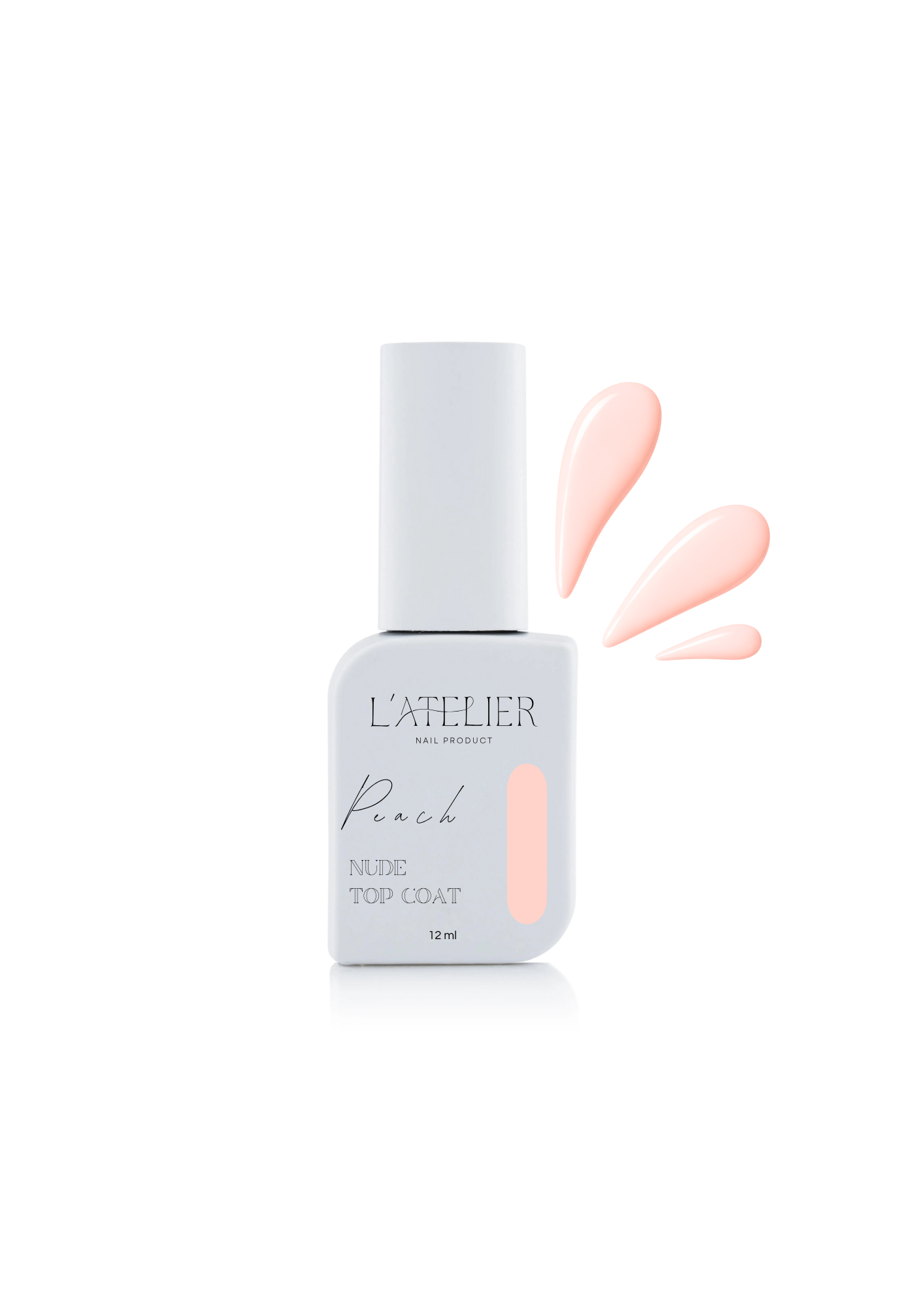Nude top coat - Peach