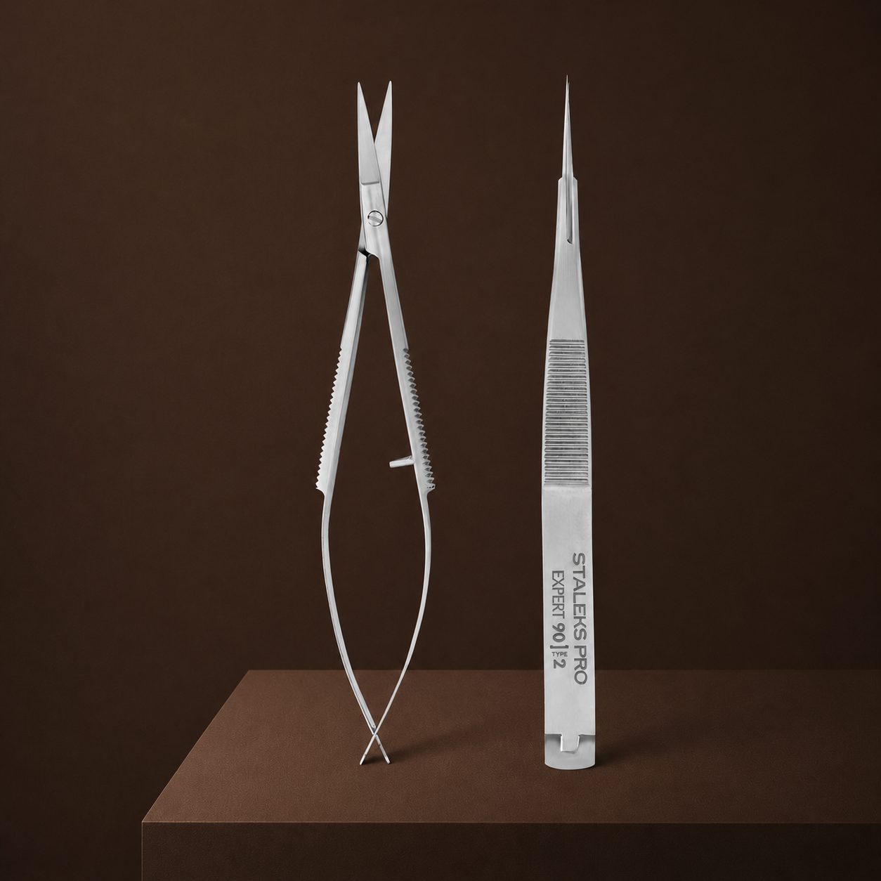 Professional micro scissors for eyebrows modeling EXPERT 90 TYPE 2