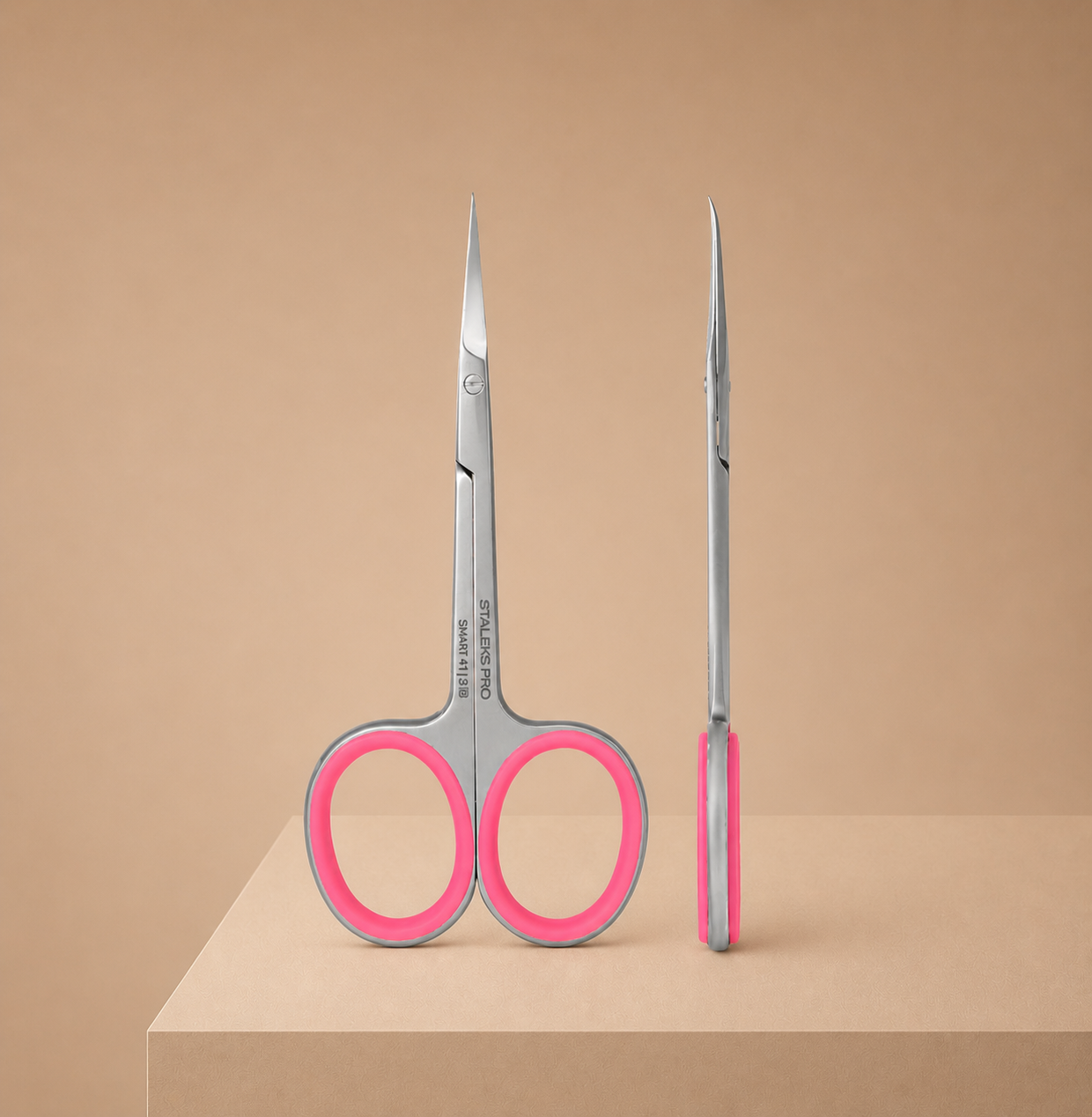 Professional cuticle scissors with hook SMART 41 TYPE 3