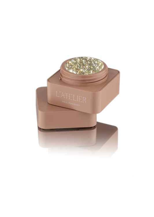 Glitter gel - Gold
