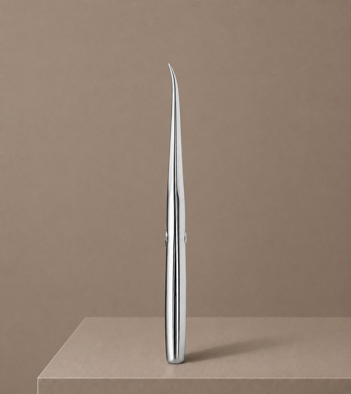Professional cuticle scissors with hook EXCLUSIVE 23 TYPE 1 (magnolia)