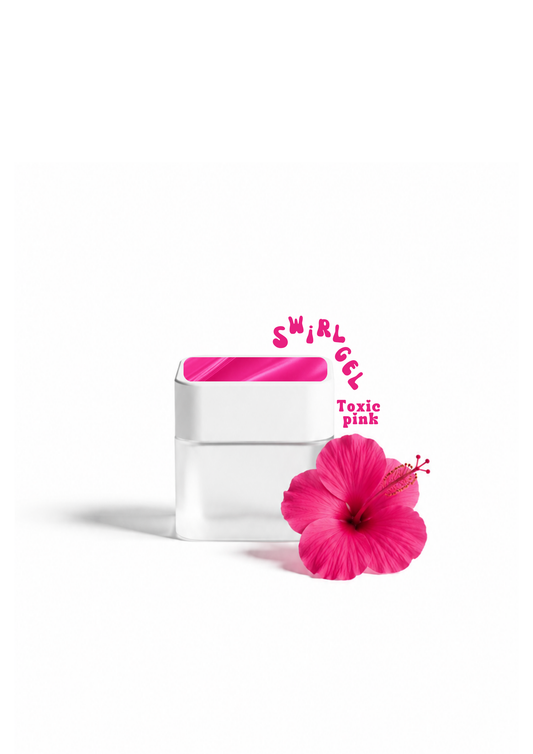 Swirl 3D - Toxic pink