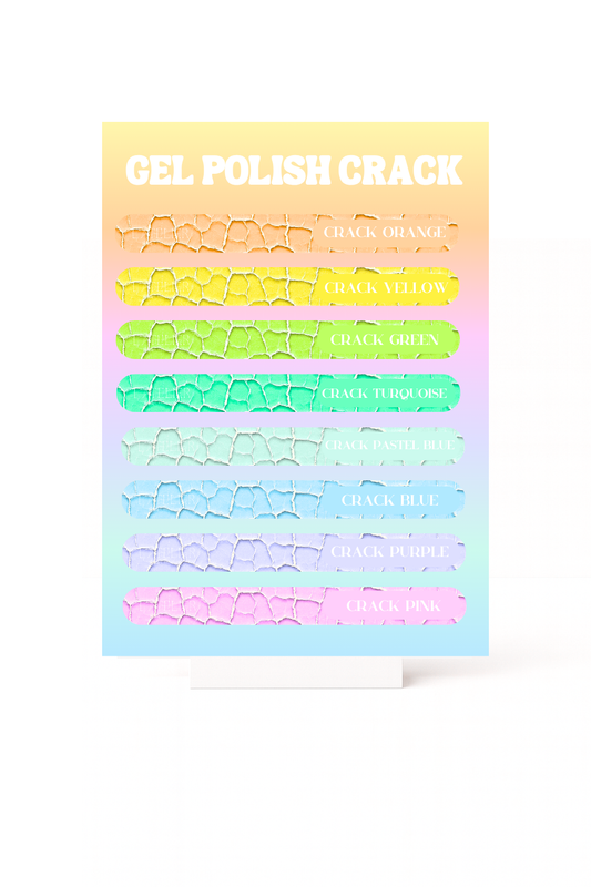 Stickers nuancier - Crack color