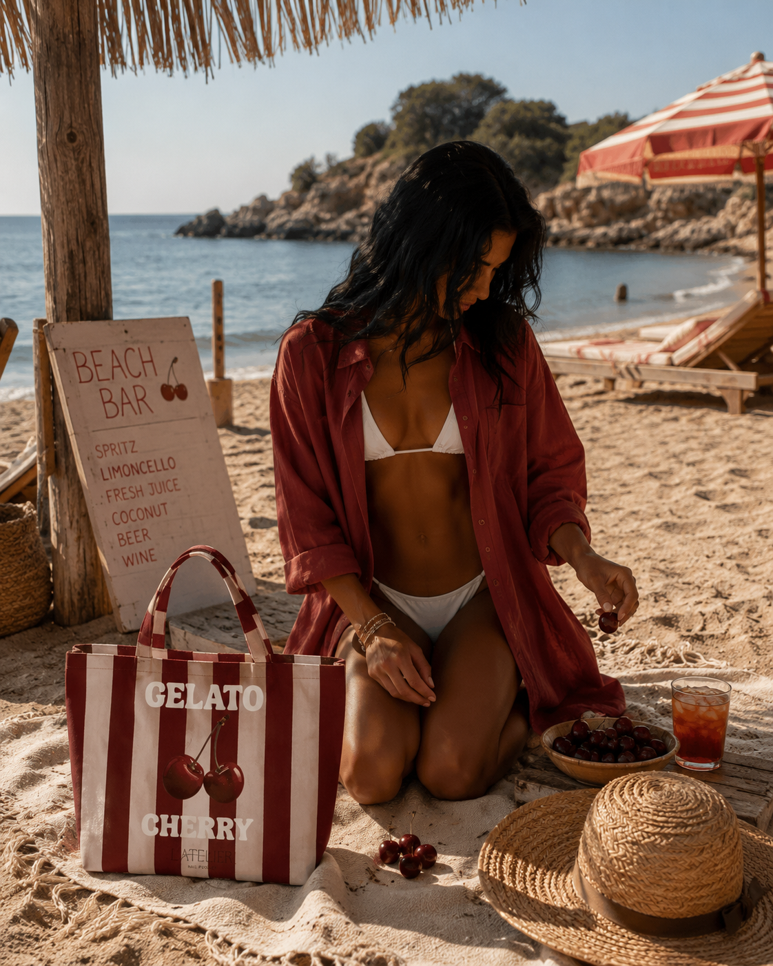 Tote bag - Cherry