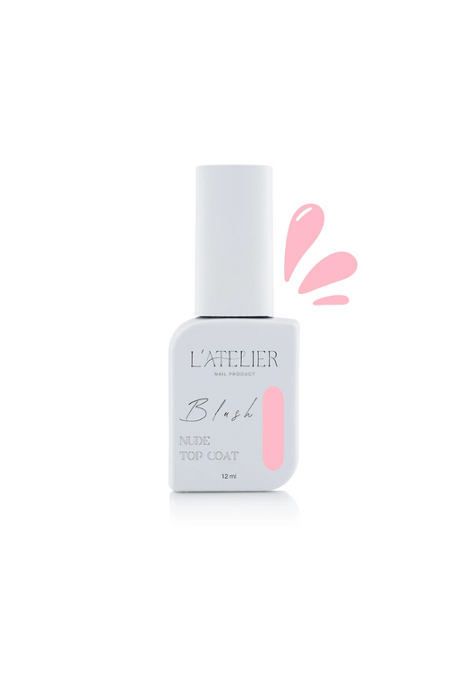 Nude top coat - Blush