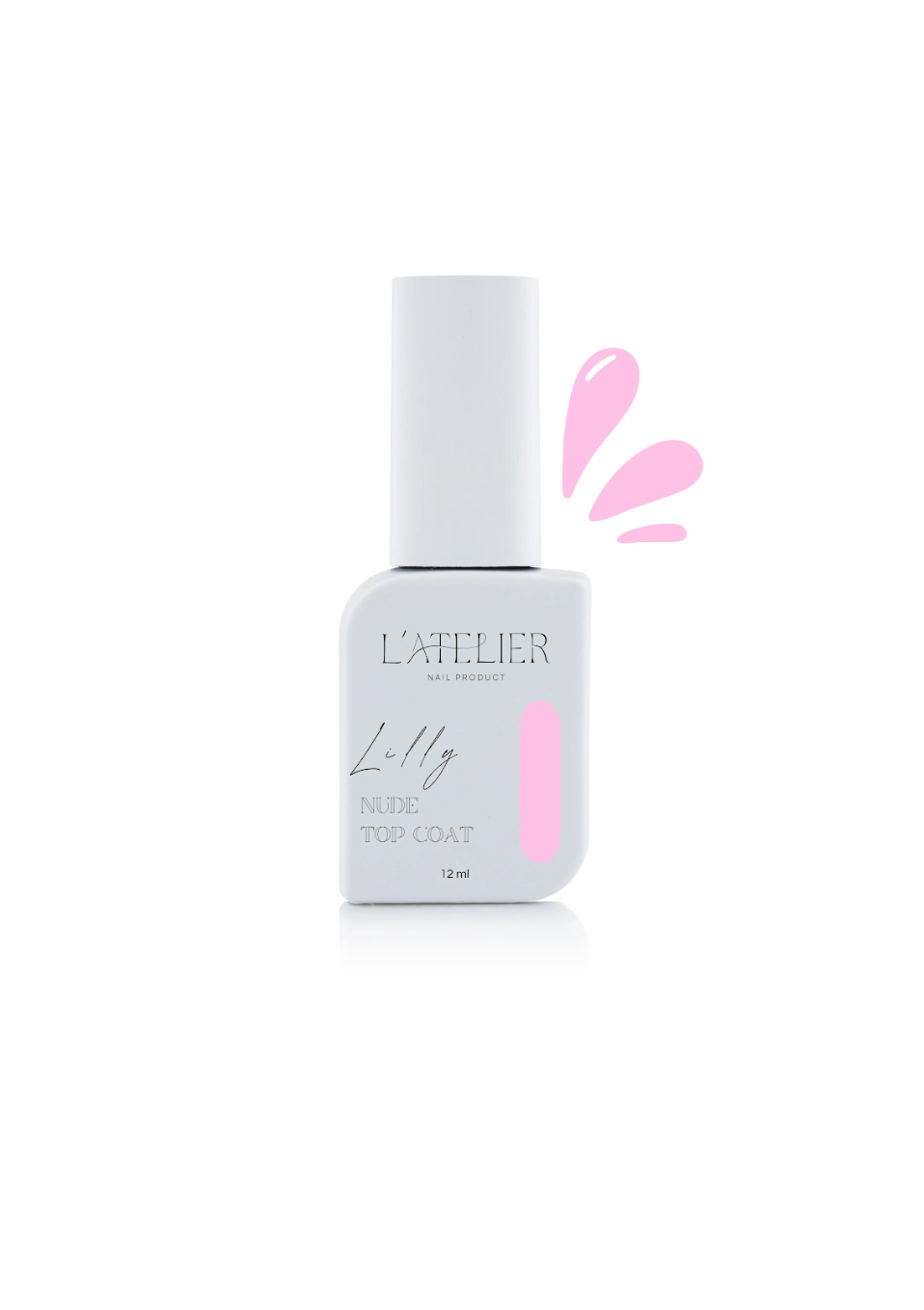 Nude top coat - Lilly
