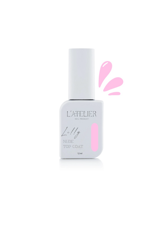 Nude top coat - Lilly