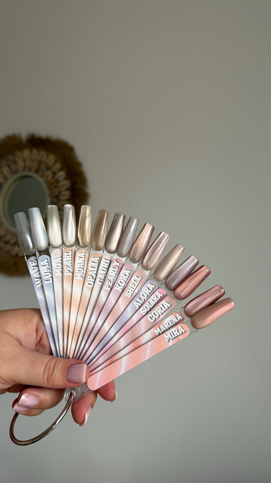 Collection Beach cat eyes - LOT de 15 vernis