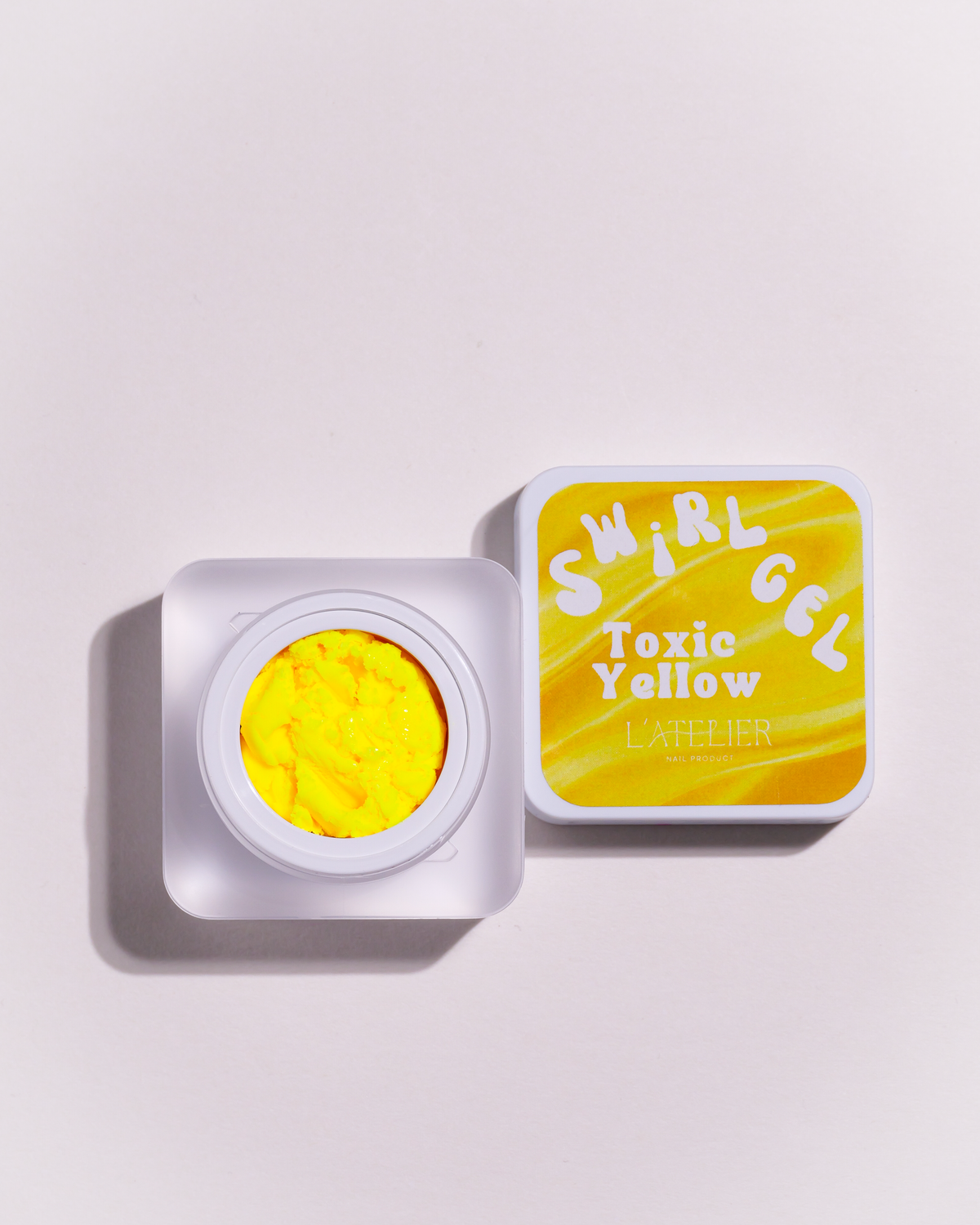 Swirl 3D - Toxic yellow