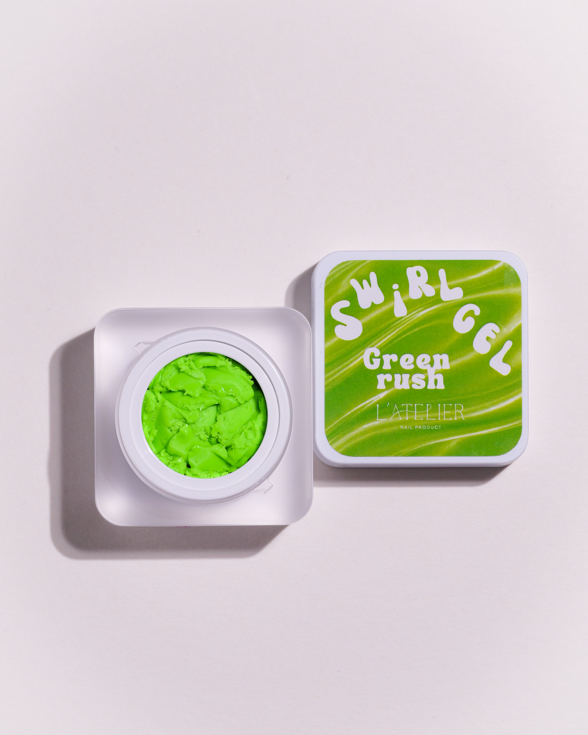 Swirl 3D - Green rush