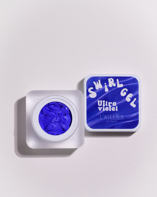 Swirl 3D - Ultra violet