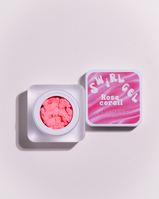 Swirl 3D - Rose corail