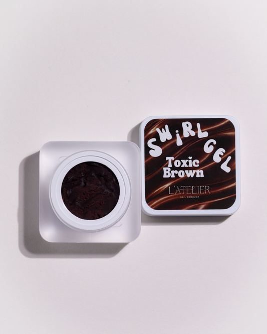 Swirl 3D - TOXIC BROWN