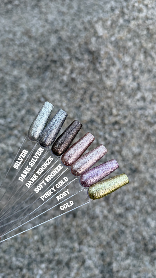 Glitter gel - Gold