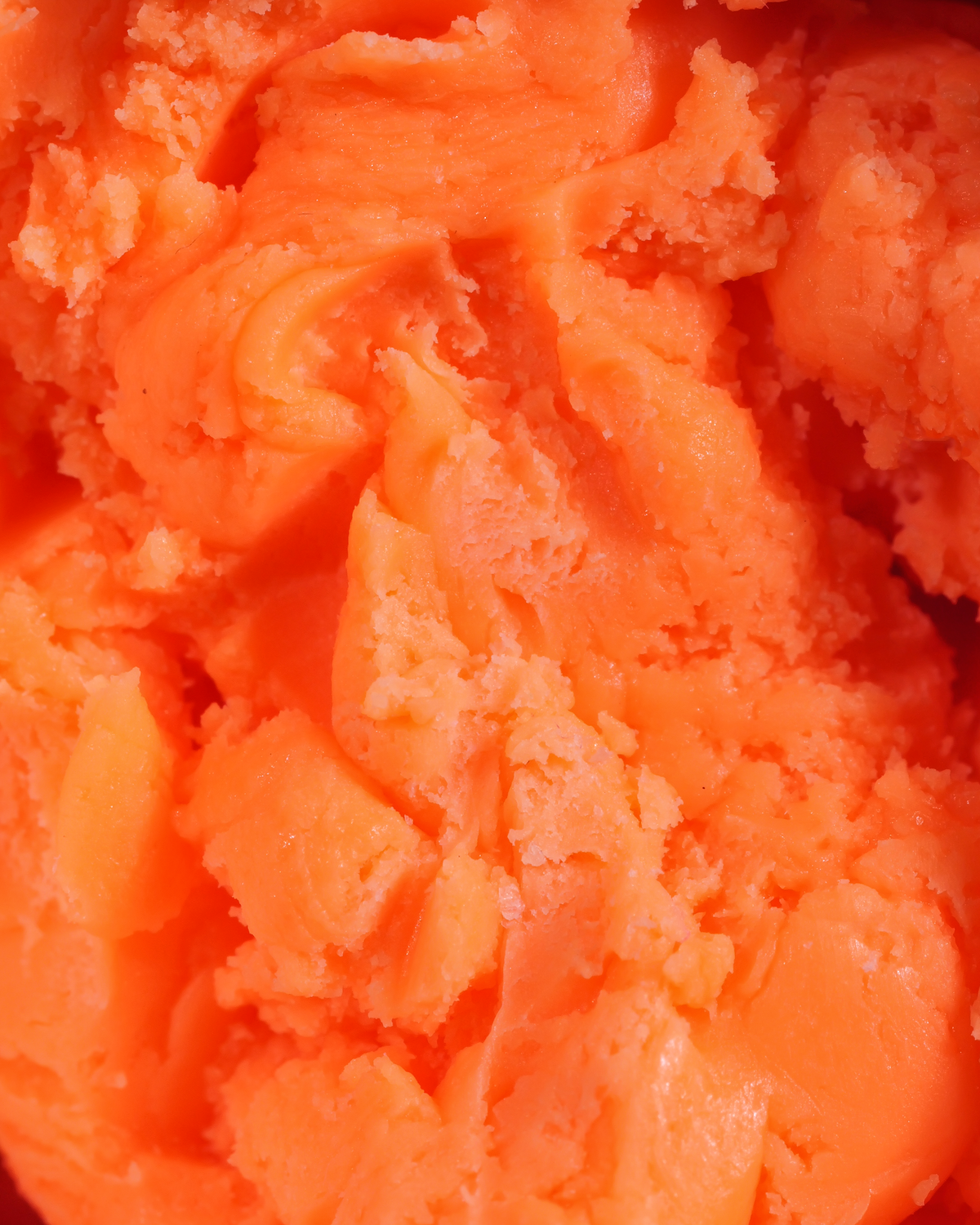 Swirl 3D - Toxic orange